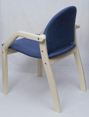 Стул ZiP-mebel Стул-кресло Джуно 2.0, Синий/Слоновая кость арт. Z112805S03