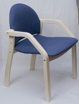 Стул ZiP-mebel Стул-кресло Джуно 2.0, Синий/Слоновая кость арт. Z112805S03