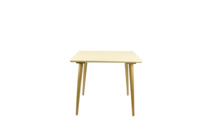Стол ZiP-mebel Стол Монте М 90, Натуральное дерево/Слоновая кость арт. F404150NUS