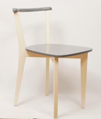 Стул ZiP-mebel Стул Франк Ж, Серый/Слоновая кость арт. R100711SUG