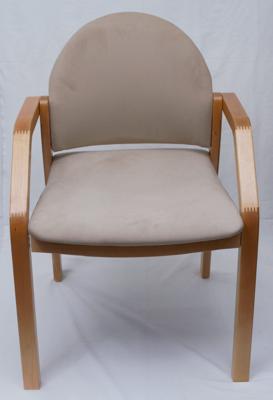 Стул ZiP-mebel Стул-кресло Джуно 2.0, Натуральное дерево/ Бежевый арт. Z112802N02
