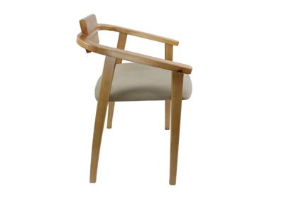 Стул ZiP-mebel Стул-кресло Челси ПМ, Натуральное дерево/Бежевый арт. Z011844N02