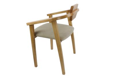 Стул ZiP-mebel Стул-кресло Челси ПМ, Натуральное дерево/Бежевый арт. Z011844N02