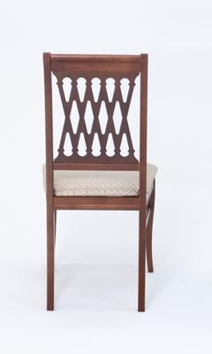 Стул ZiP-mebel Стул Рич, Орех/Ромб Бежевый арт. R001402W12