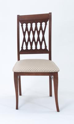 Стул ZiP-mebel Стул Рич, Орех/Ромб Бежевый арт. R001402W12