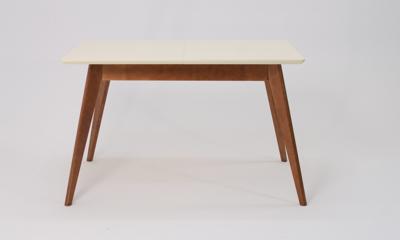 Стол ZiP-mebel Стол Сканди 120, Орех/ Слоновая кость арт. F514101WUS
