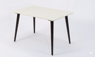 Стол ZiP-mebel Стол Монте 120, Венге/Слоновая кость арт. F514138DUS