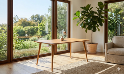 Стол ZiP-mebel Стол Монте 120, Натуральное дерево арт. F514136N00