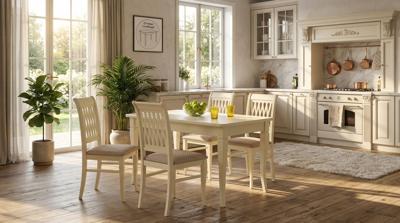 Стол ZiP-mebel Стол Моцарт 120, Слоновая кость арт. F514040S00