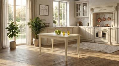 Стол ZiP-mebel Стол Моцарт 120, Слоновая кость арт. F514040S00