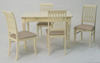 Стол ZiP-mebel Стол Моцарт 120, Слоновая кость арт. F514040S00