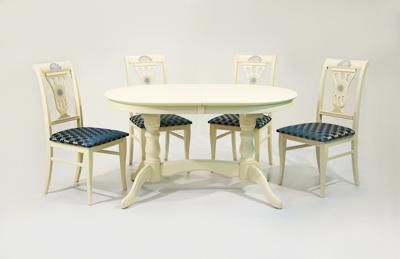 Стол ZiP-mebel Стол Бизе 120, Слоновая кость арт. F212020S00