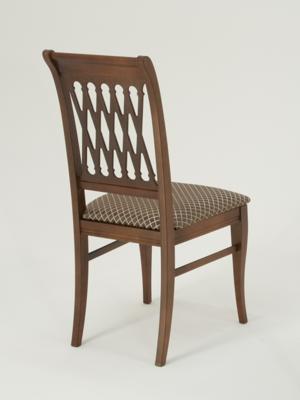 Стул ZiP-mebel Стул Рич, Орех/Ромб Коричневый арт. R001404W14