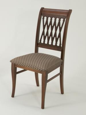 Стул ZiP-mebel Стул Рич, Орех/Ромб Коричневый арт. R001404W14