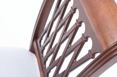 Стул ZiP-mebel Стул Рич, Орех/Ромб Коричневый арт. R001404W14