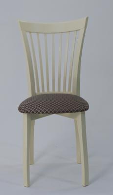 Стул ZiP-mebel Стул Миранда, Слоновая кость/Ромб Коричневый арт. R001443S14