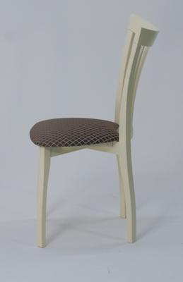 Стул ZiP-mebel Стул Миранда, Слоновая кость/Ромб Коричневый арт. R001443S14