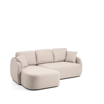 Диван-кровать La Forma (ех Julia Grup) Трехместный диван-кровать Laira с левым шезлонгом из бежевого шенилла 246 см арт. 443244