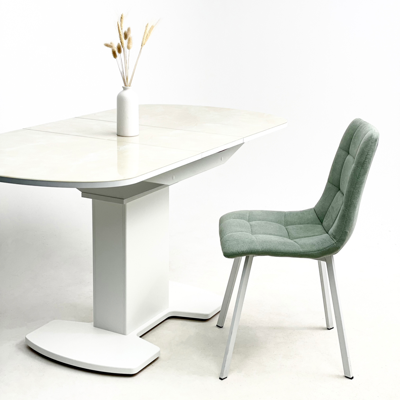 Стул AksHome Стул Vermont, мятный, ткань арт. ZN-126993