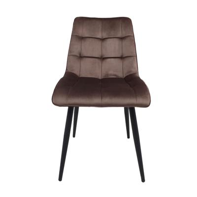Стул AksHome Стул Fred, коричневый, велюр арт. ZN-126704