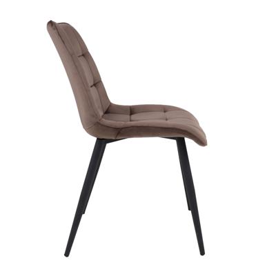 Стул AksHome Стул Fred, коричневый, велюр арт. ZN-126704