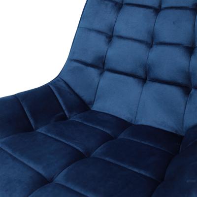 Стул AksHome Стул Darren, синий, велюр арт. ZN-126658