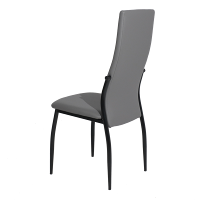 Стул AksHome Стул Denver, серый, экокожа арт. ZN-202557