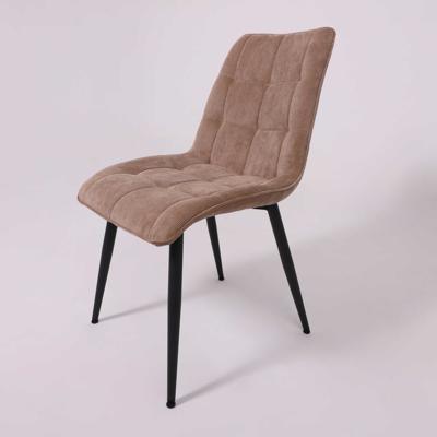 Стул AksHome Стул FRED NEW, бежевый вельвет/черный арт. ZN-183235