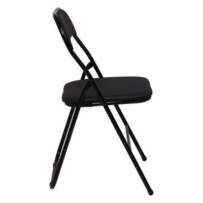 Стул AksHome Стул складной JAKE, ECONOM, кожзам, чёрный арт. ZN-368727