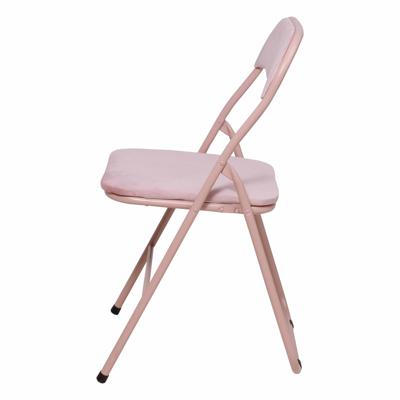 Стул AksHome Стул складной JAKE, ECONOM, велюр, нежно-розовый арт. ZN-368728