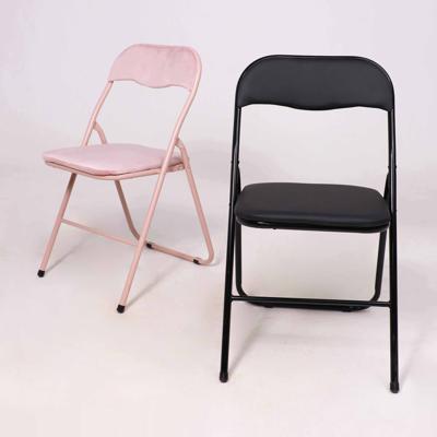 Стул AksHome Стул складной JAKE, ECONOM, велюр, нежно-розовый арт. ZN-368728