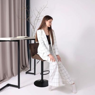 Стул барный AksHome Стул барный Berlin, шоколадный, велюр арт. ZN-126500