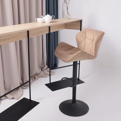 Стул барный AksHome Стул барный Berlin, капучино, велюр арт. ZN-126495