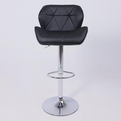 Стул барный AksHome Стул барный Berlin, черный, экокожа арт. ZN-126494