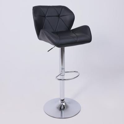 Стул барный AksHome Стул барный Berlin, черный, экокожа арт. ZN-126494