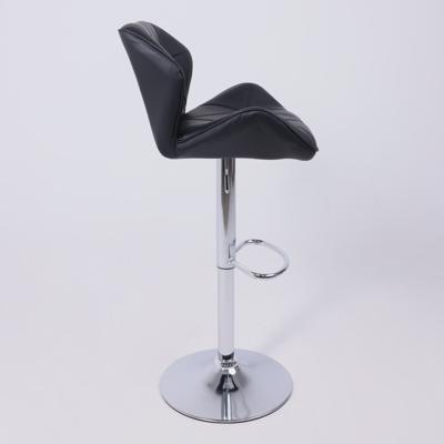 Стул барный AksHome Стул барный Berlin, черный, экокожа арт. ZN-126494