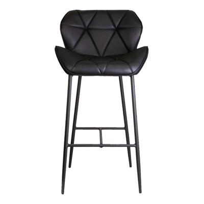 Стул барный AksHome Стул барный Lagos, черный, экокожа арт. ZN-126526