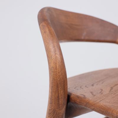 Стул барный AksHome Стул барный Мэри, дуб натуральный коньяк, массив дуба арт. ZN-126821