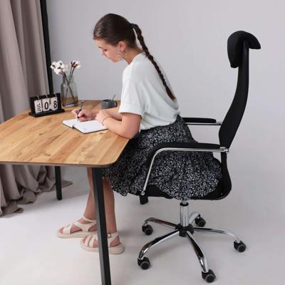 Кресло компьютерное AksHome Кресло поворотное Germes, чёрный, ткань арт. ZN-125960