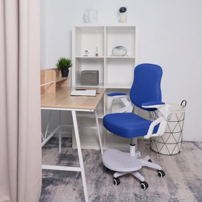 Кресло компьютерное AksHome Кресло поворотное Swan, синий, ткань арт. ZN-126108