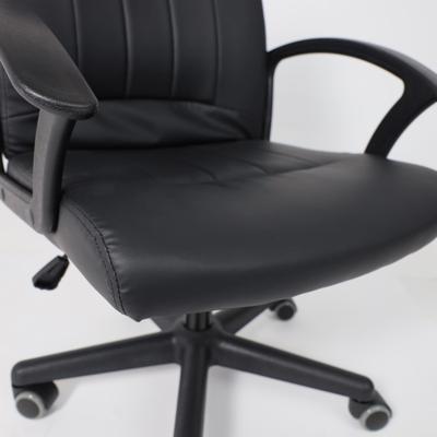 Кресло компьютерное AksHome Кресло поворотное Polo, чёрный, экокожа арт. ZN-126047