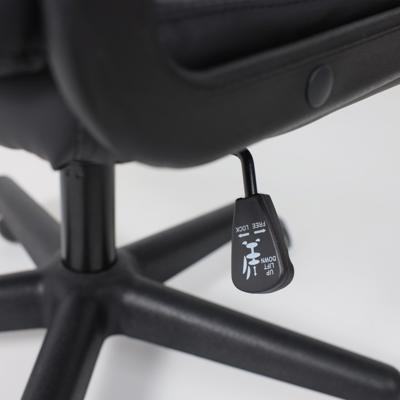 Кресло компьютерное AksHome Кресло поворотное Polo, чёрный, экокожа арт. ZN-126047