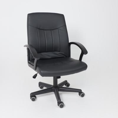 Кресло компьютерное AksHome Кресло поворотное Polo, чёрный, экокожа арт. ZN-126047