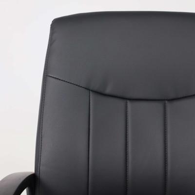 Кресло компьютерное AksHome Кресло поворотное Polo, чёрный, экокожа арт. ZN-126047