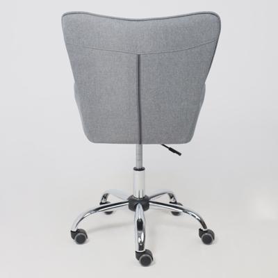 Кресло компьютерное AksHome Кресло поворотное Bella, серый, ткань арт. ZN-125875