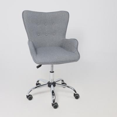 Кресло компьютерное AksHome Кресло поворотное Bella, серый, ткань арт. ZN-125875