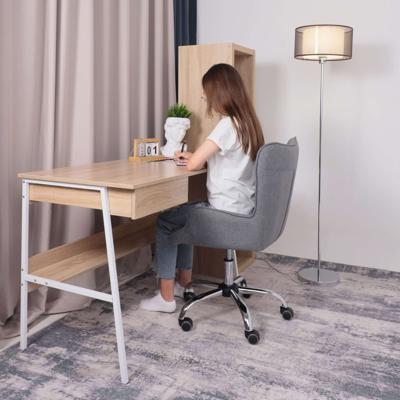 Кресло компьютерное AksHome Кресло поворотное Bella, серый, ткань арт. ZN-125875