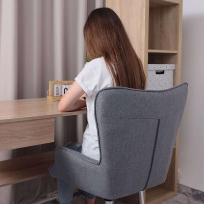 Кресло компьютерное AksHome Кресло поворотное Bella, серый, ткань арт. ZN-125875