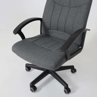 Кресло компьютерное AksHome Кресло поворотное Polo, серый, ткань арт. ZN-418415