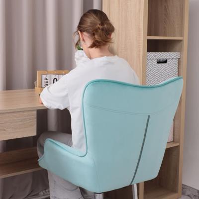 Кресло компьютерное AksHome Кресло поворотное Bella, мятный, велюр арт. ZN-125883